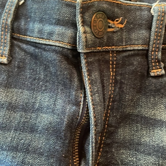 EUC EXPRESS Cropped Skinny Stretch Denim Jeans - size 10R - Picture 10 of 17